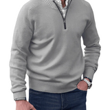 Casual – Męska bluza zapinana na zamek