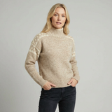 Daniela | sweter zimowy z dzianiny, ciepły