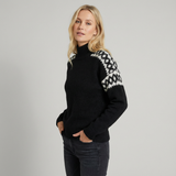 Daniela | sweter zimowy z dzianiny, ciepły
