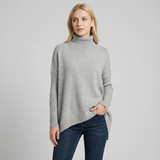 Cristina | Sweter casual z kołnierzykiem
