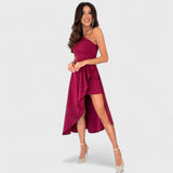 Axelle - Elegancka Sukienka na Jedno Ramię