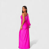 Melyssa - Elegancka Sukienka Maxi na Wieczór