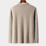 Kensington – Męski kaszmirowy kardigan z zamkiem