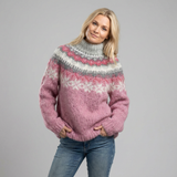Viorica | Sweter z okrągłym dekoltem