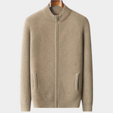 Camden – Męska kaszmirowa kamizelka w prążki