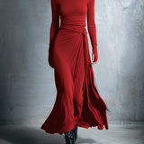 Iwona | Sukienka maxi elegancka
