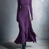 Iwona | Sukienka maxi elegancka