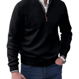 Casual – Męska bluza zapinana na zamek