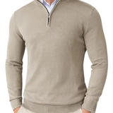 Romeo – Męski sweter z zamkiem o dopracowanym kroju