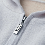 Stratford – Męska kaszmirowa bluza z kapturem i zamkiem