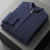 Camden – Męska kaszmirowa kamizelka w prążki