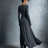 Iwona | Sukienka maxi elegancka