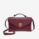 Sofia | Mini Torebka Crossbody z Teksturowanego Materiału