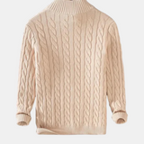 Pietro – Męski sweter z półzamkiem