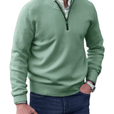 Casual – Męska bluza zapinana na zamek