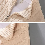 Pietro – Męski sweter z półzamkiem