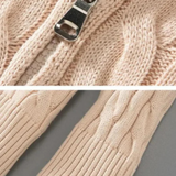 Pietro – Męski sweter z półzamkiem