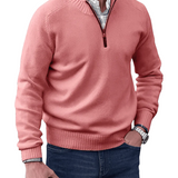 Casual – Męska bluza zapinana na zamek