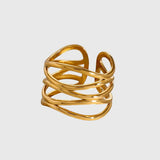 Catalina | Elegancki Pierścionek ze Stali Nierdzewnej