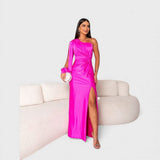 Melyssa - Elegancka Sukienka Maxi na Wieczór