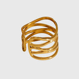 Catalina | Elegancki Pierścionek ze Stali Nierdzewnej