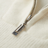 Portofino – Kaszmirowy sweter męski z półzamkiem