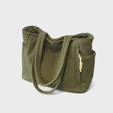 Tilda – Torebka tote w prążki z sznurkiem