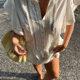 Giselle | Średnia Torba na Ramię Pleciona z Węzłem