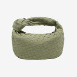 Renee | Mini Torebka z Miękkiego Splotu Zamszowego