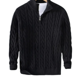 Pietro – Męski sweter z półzamkiem