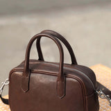 Eliza | Kwadratowa Torebka z Błyszczącym Zamkiem