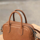 Eliza | Kwadratowa Torebka z Błyszczącym Zamkiem