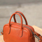 Eliza | Kwadratowa Torebka z Błyszczącym Zamkiem