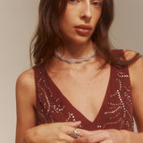 Willa | Naszyjnik Choker w Kształcie Spirali