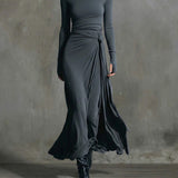 Iwona | Sukienka maxi elegancka