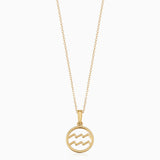 Rosalyette | Naszyjnik z Znakem Zodiaku w Złocie 18k