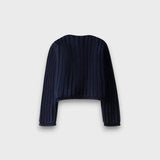 Moretta – Krótki kardigan z grubej dzianiny