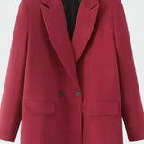 Helia - Oversize Kurtka z Nowoczesną Linią