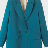 Helia - Oversize Kurtka z Nowoczesną Linią