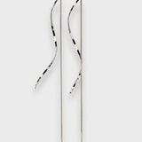 Elwira – Długie kolczyki w kształcie fali