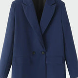 Helia - Oversize Kurtka z Nowoczesną Linią