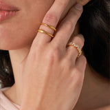 Tazalyette | Pierścionek z Diamentem 18k