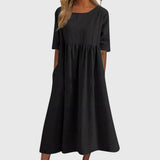 Haisley™ | Elegancka Sukienka na Krótki Rękaw