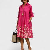 Liane - Luksusowa sukienka midi na bezwysiłkową elegancję