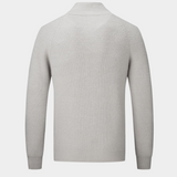 Sorrento – Męski kardigan z wełny z zamkiem