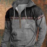 Bluza Yellowstone Half-Zip z kapturem