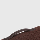 Cherry | Kopertówka z Luksusowego Zamszu Intrecciato