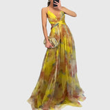 Giselle™ | Kwiatowa Maxi Sukienka