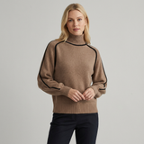 Teodora | Sweter oversize z golfem