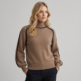 Teodora | Sweter oversize z golfem